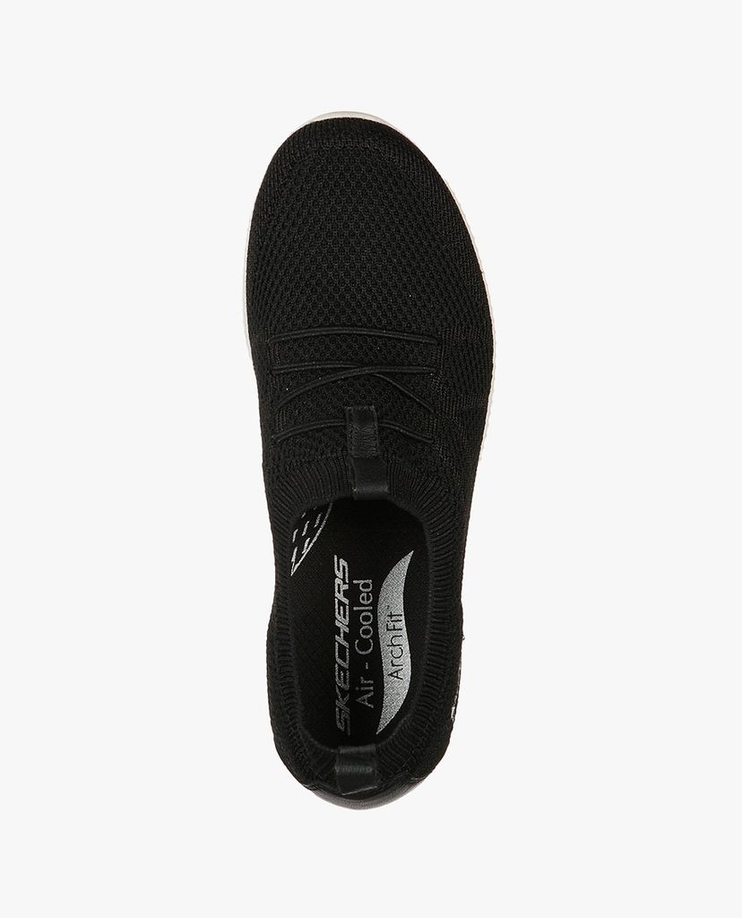 SKECHERS - Giày slip on nữ phối dây thắt Arch Fit Flex