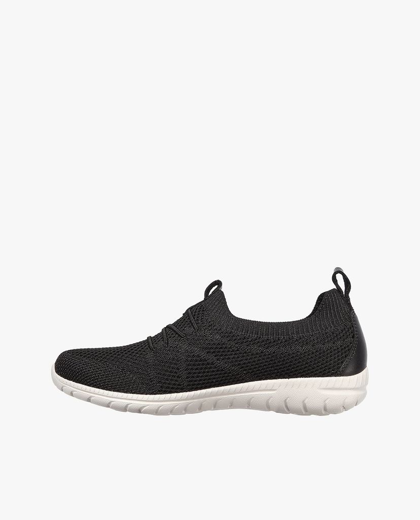 SKECHERS - Giày slip on nữ phối dây thắt Arch Fit Flex