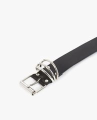 THE KOOPLES - Thắt lưng nữ bản vừa Leather Belt