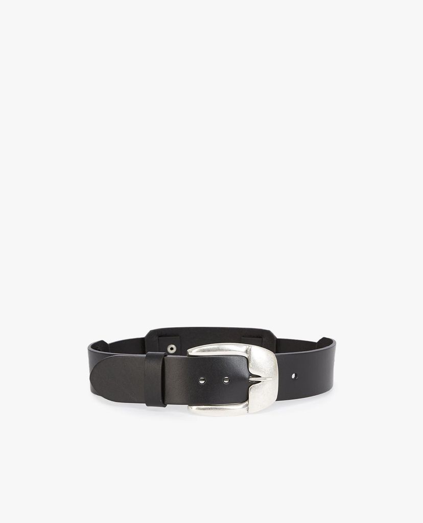 THE KOOPLES - Thắt lưng nữ bản rộng Press Studs