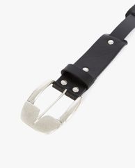 THE KOOPLES - Thắt lưng nữ bản rộng Press Studs