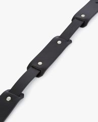 THE KOOPLES - Thắt lưng nữ bản rộng Press Studs