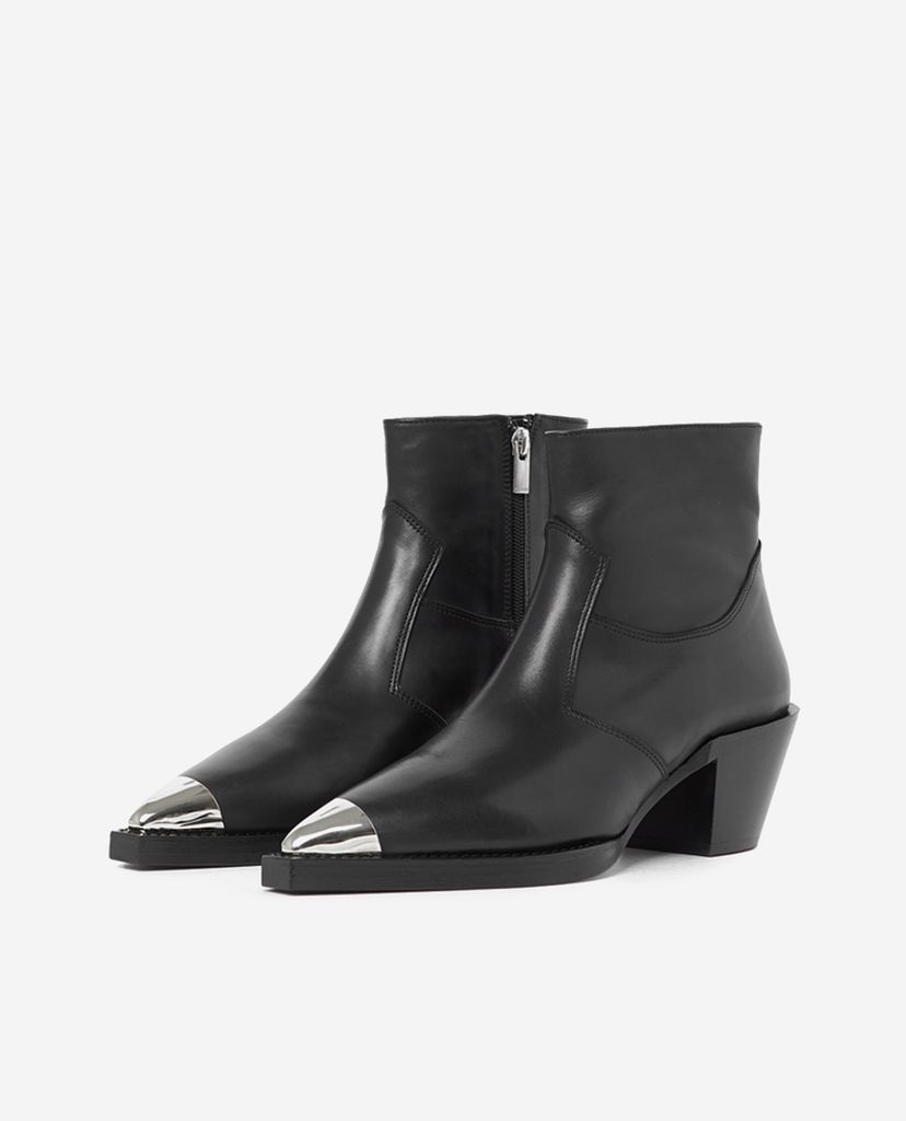 THE KOOPLES - Giày boots nữ mũi nhọn Western And RockStyle