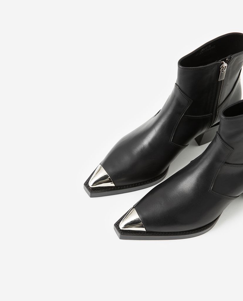 THE KOOPLES - Giày boots nữ mũi nhọn Western And RockStyle