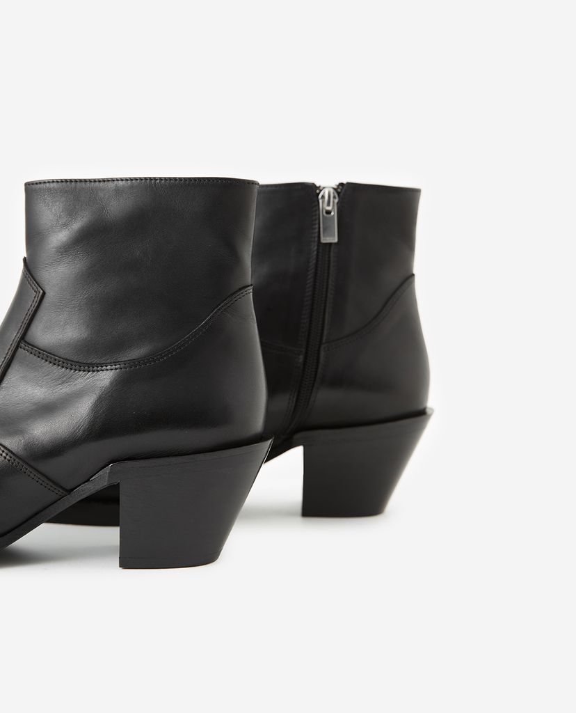THE KOOPLES - Giày boots nữ mũi nhọn Western And RockStyle