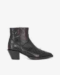 THE KOOPLES - Giày boots nữ mũi nhọn Cutout Leather Heels