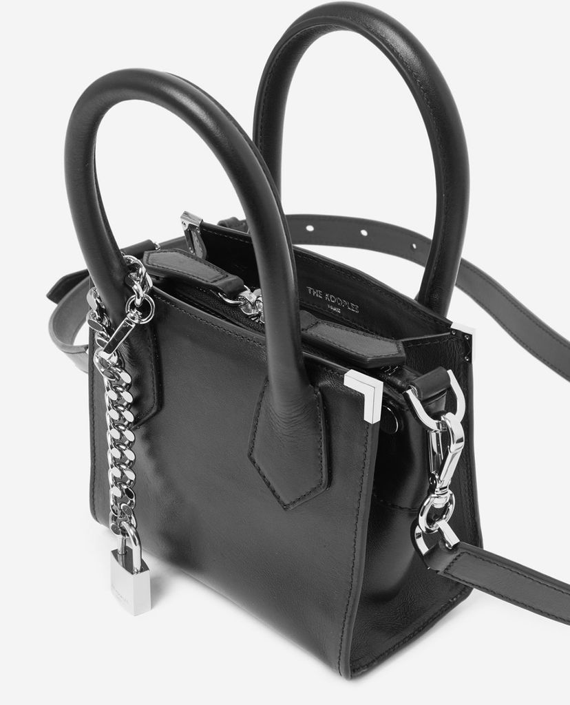 THE KOOPLES - Túi xách tay nữ mini hình vuông Nano Ming