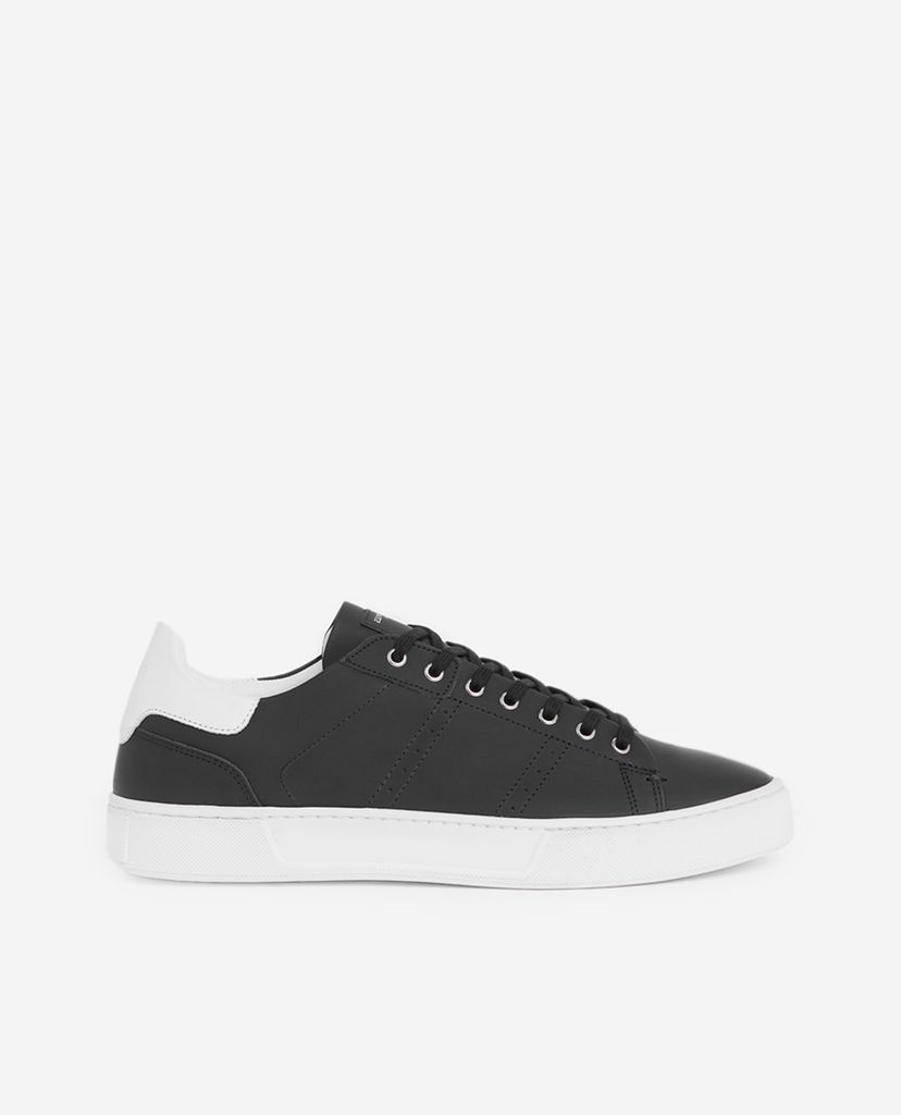 THE KOOPLES - Giày sneaker nam phối dây Black Leather