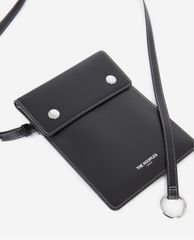 THE KOOPLES - Túi đeo chéo nam chữ nhật Logo