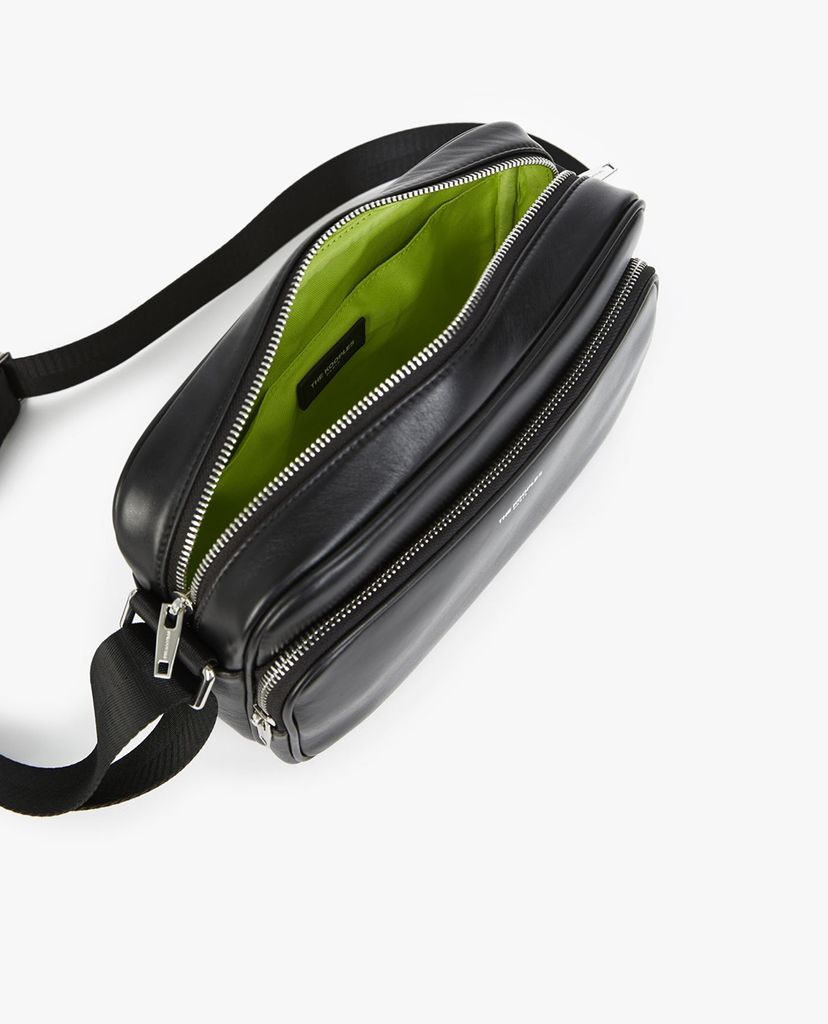 THE KOOPLES - Túi đeo chéo nam chữ nhật phối logo thanh lịch