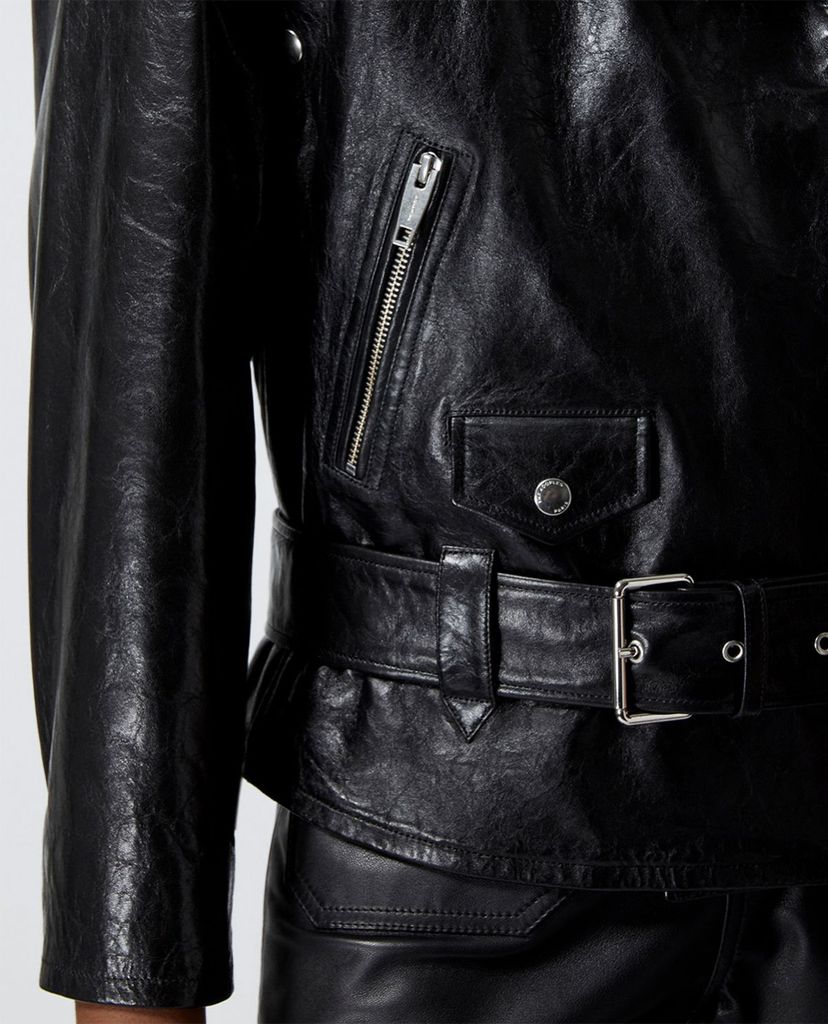 THE KOOPLES - Áo khoác da nữ Detachable Sleeves