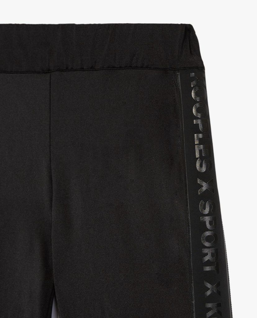 THE KOOPLES - Quần legging thể thao nữ Black Fleece