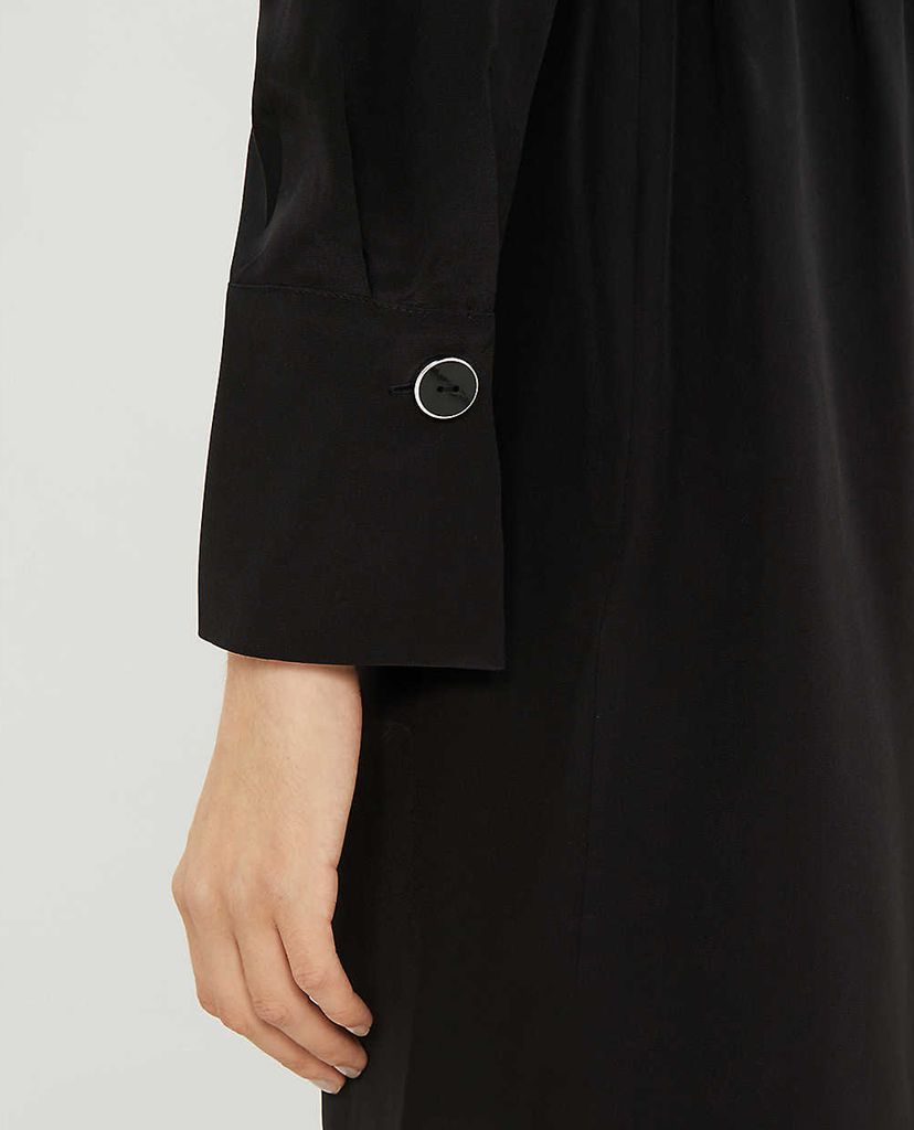 THE KOOPLES - Đầm mini tay dài Silk Dress