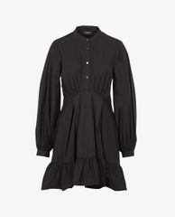 THE KOOPLES - Đầm mini cổ tròn tay dài Short Cotton