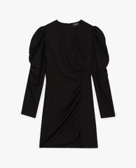 THE KOOPLES - Đầm mini tay dài vai phồng nữ tính