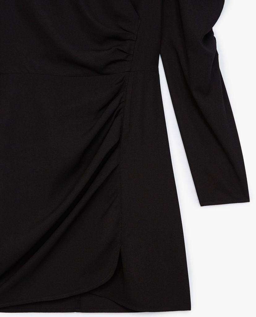 THE KOOPLES - Đầm mini tay dài vai phồng nữ tính