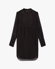 THE KOOPLES - Đầm sơ mi tay dài Striped
