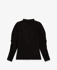 THE KOOPLES - Áo kiểu nữ cổ tròn tay dài Gathering