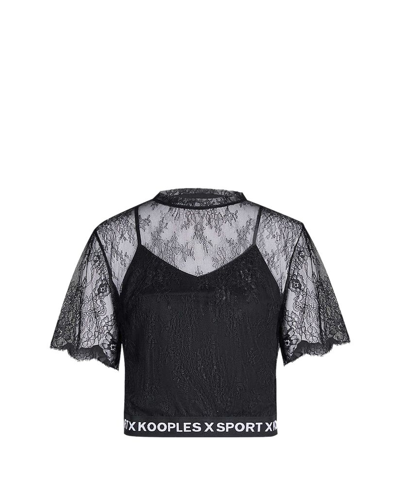 THE KOOPLES - Áo kiểu nữ phối ren thời thượng
