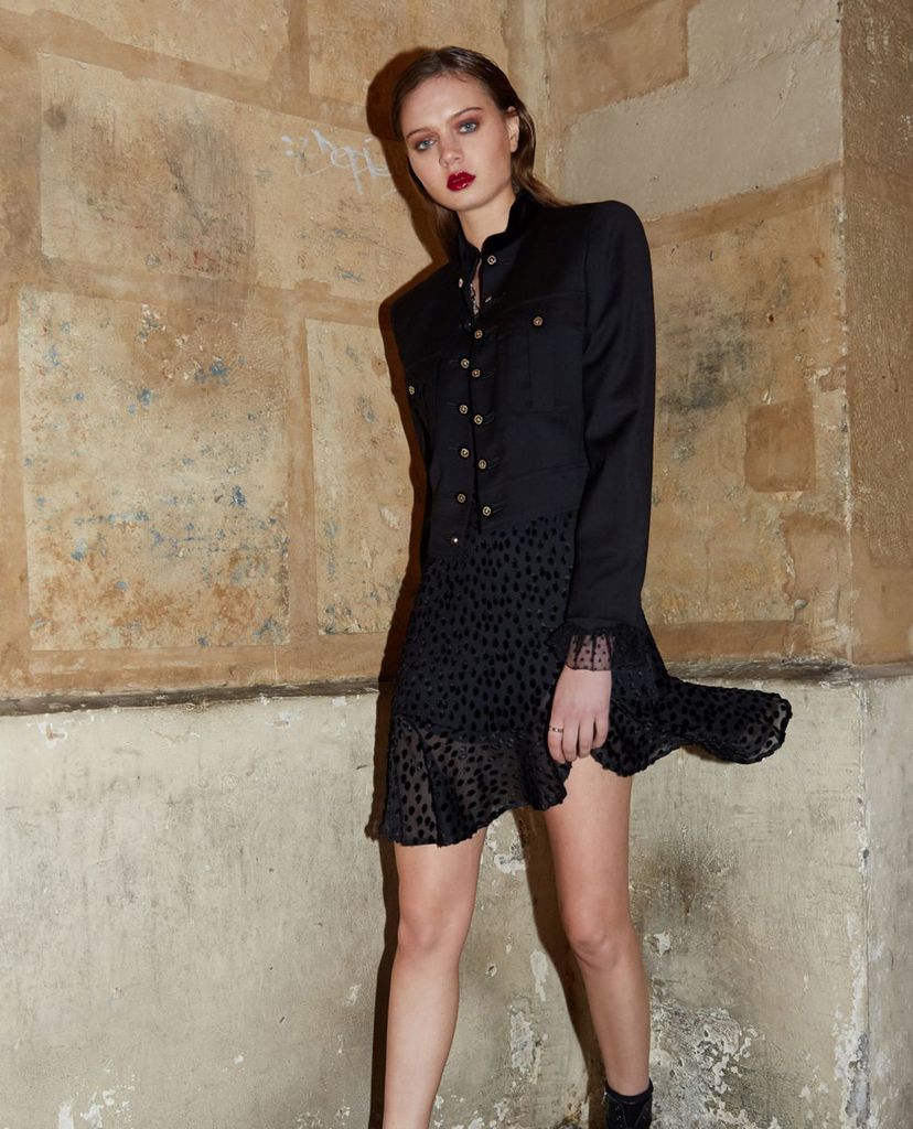 THE KOOPLES - Áo khoác kiểu nữ Military Style