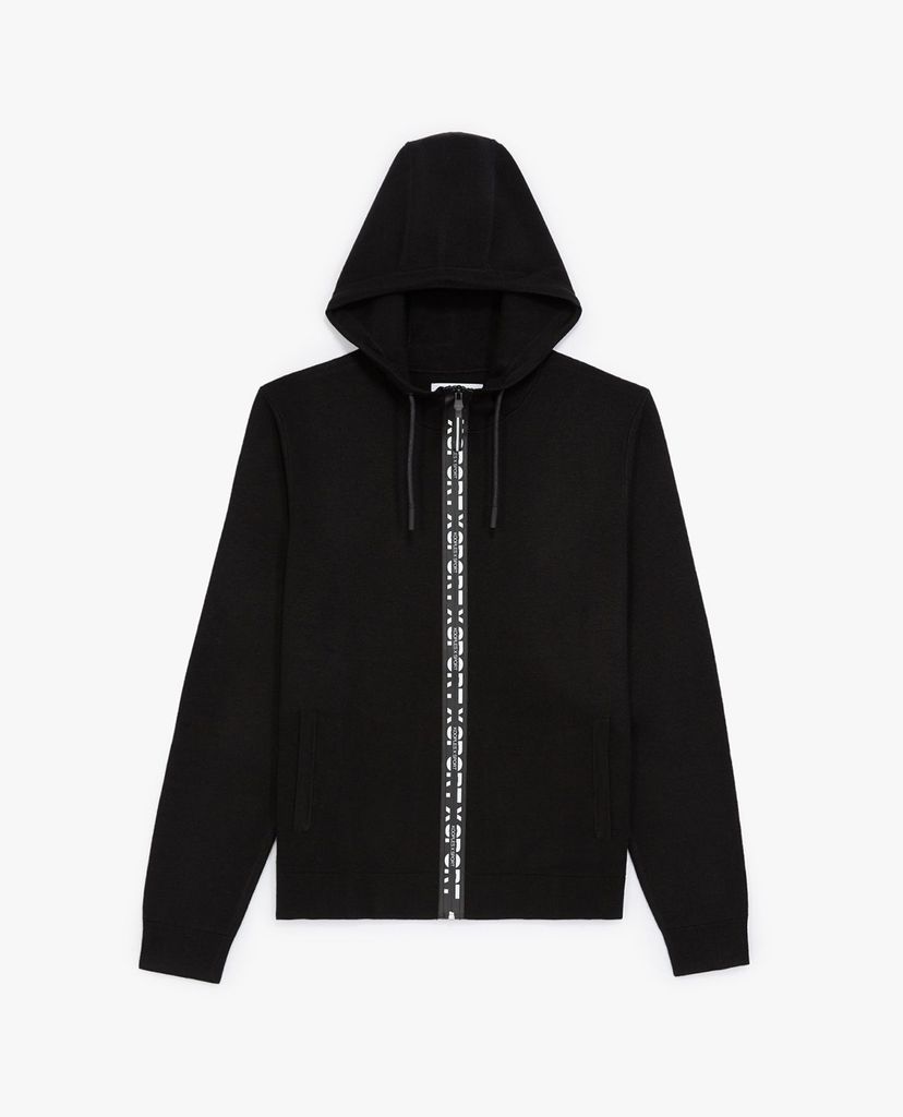 THE KOOPLES - Áo sweatshirt nam Sport Line Signature Zipped Hooded