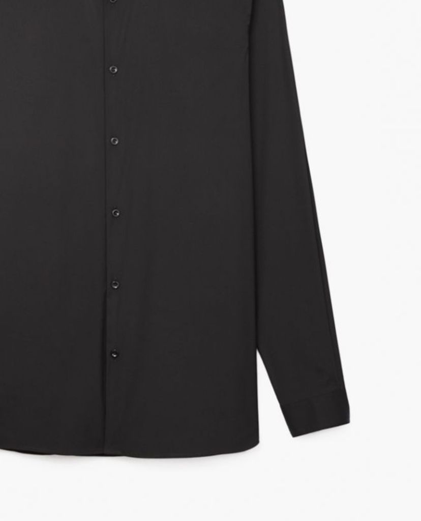 THE KOOPLES - Áo sơ mi nam tay dài Stretch Cotton Poplin