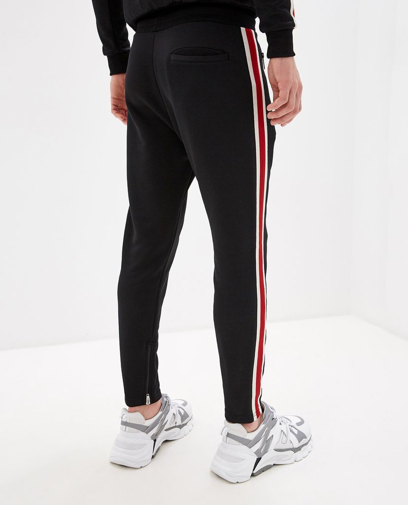 THE KOOPLES - Quần thun thể thao nam sọc dọc