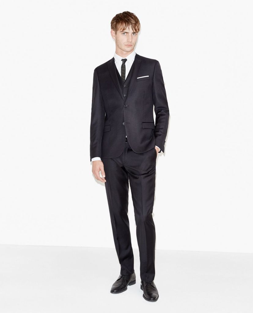 THE KOOPLES - Quần tây nam thanh lịch Full Black