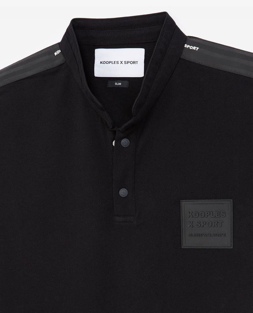THE KOOPLES - Áo polo nam ngắn tay Logo Patch