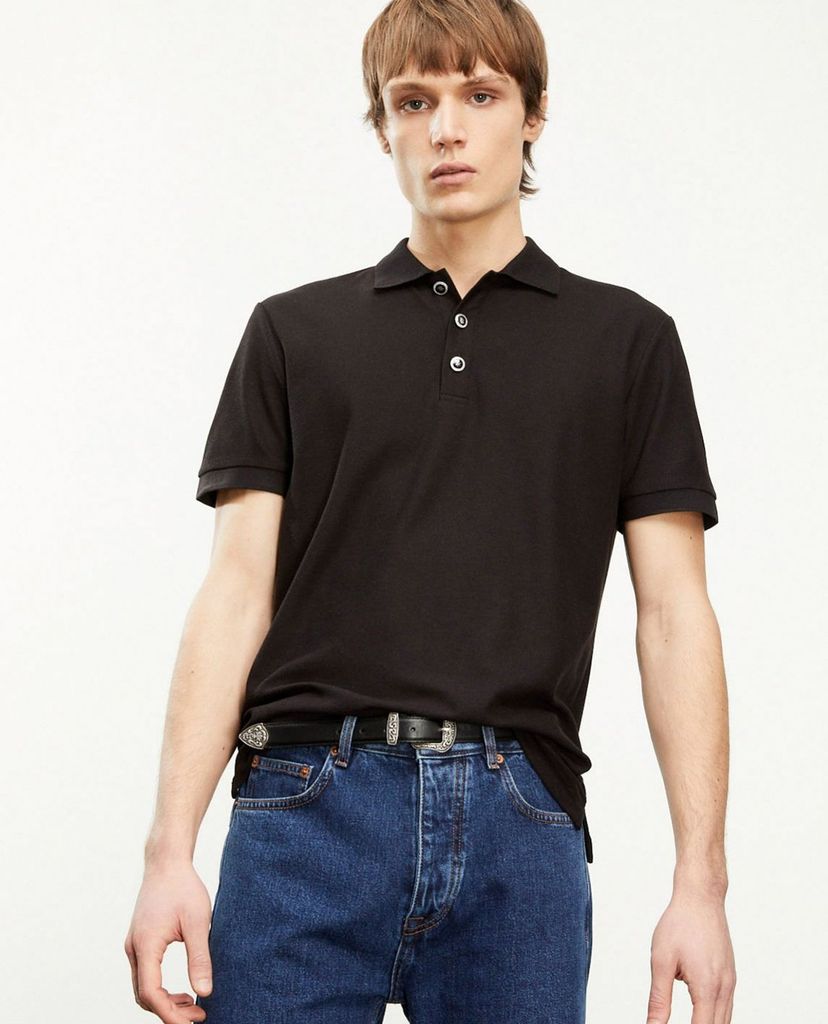 THE KOOPLES - Áo polo nam ngắn tay Jewel Buttons