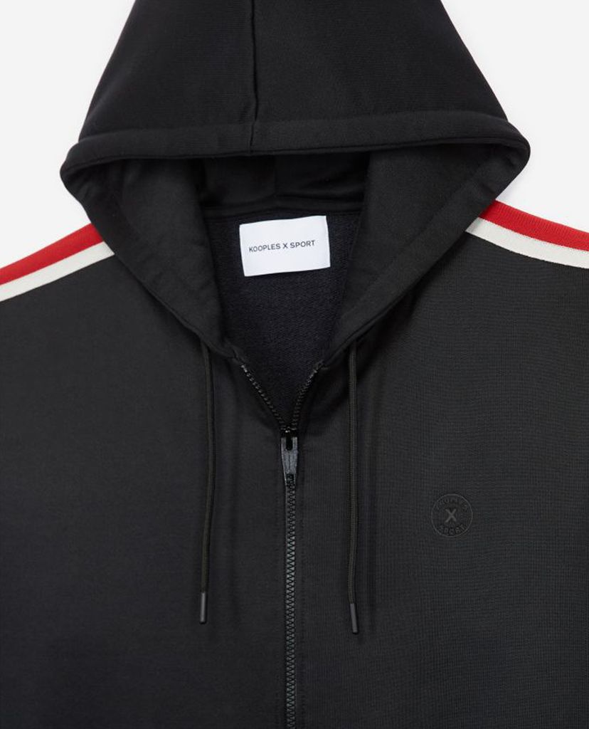 THE KOOPLES - Áo khoác nam tay dài Black Cotton