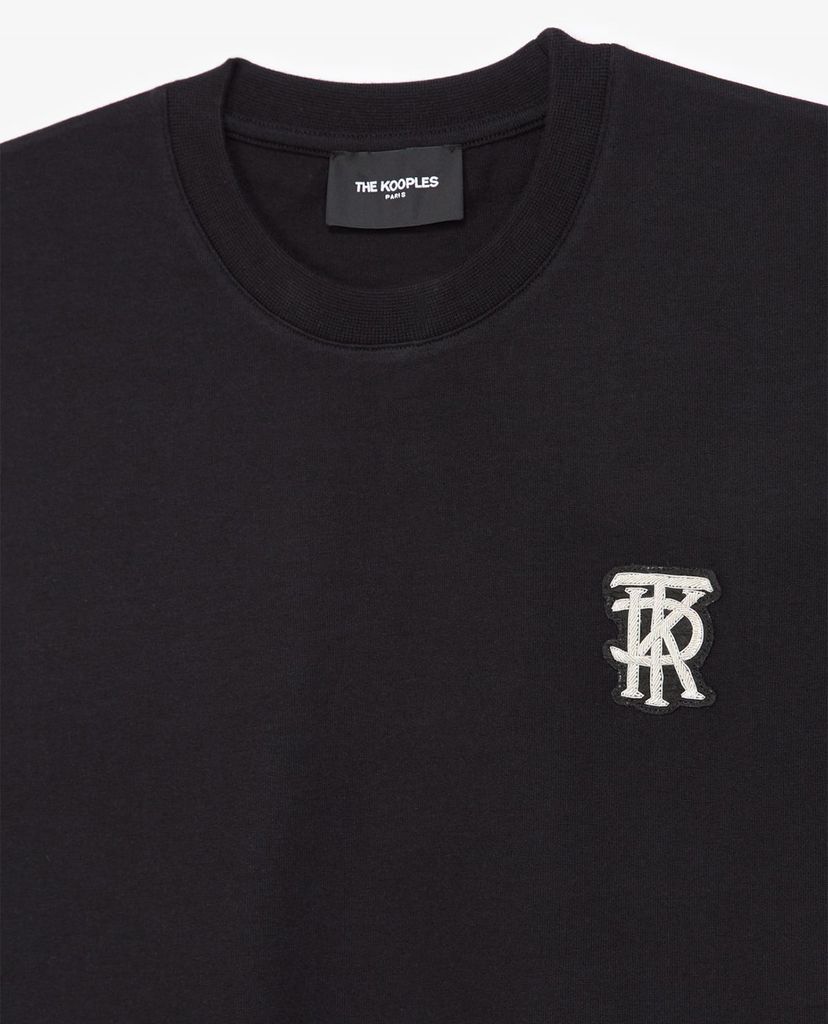 THE KOOPLES - Áo thun nam tay ngắn Silver Logo