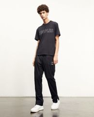 THE KOOPLES - Áo thun nam Sport Line Signature Worn Cotton Relaxed