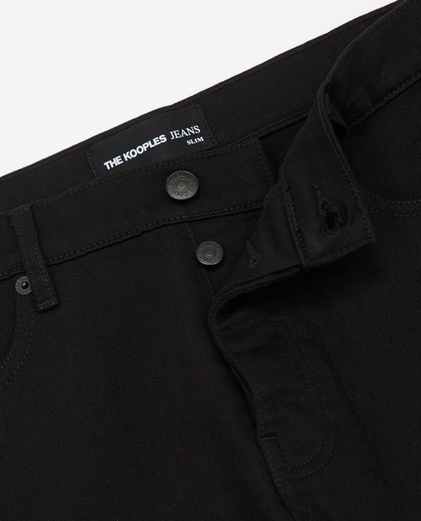 THE KOOPLES - Quần jean nam Full Black