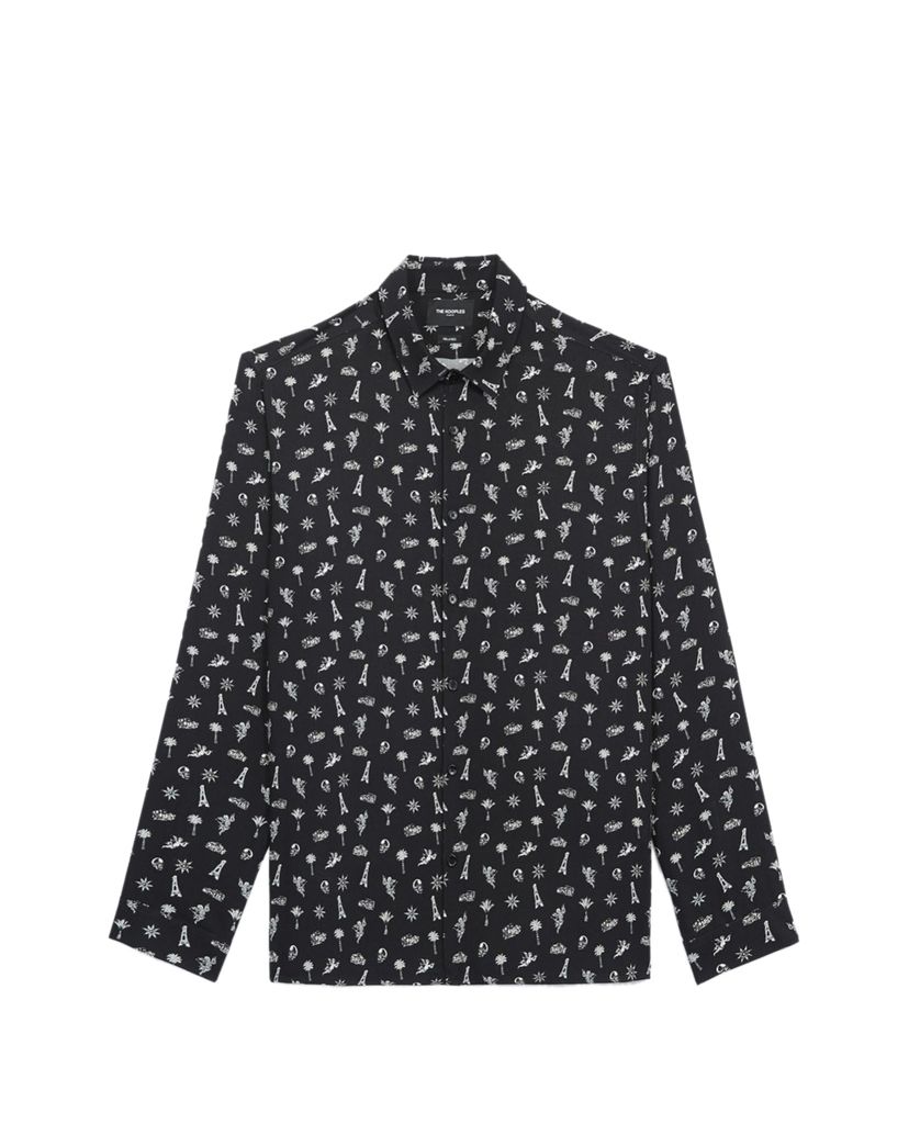 THE KOOPLES - Áo sơ mi nam tay dài Chemise