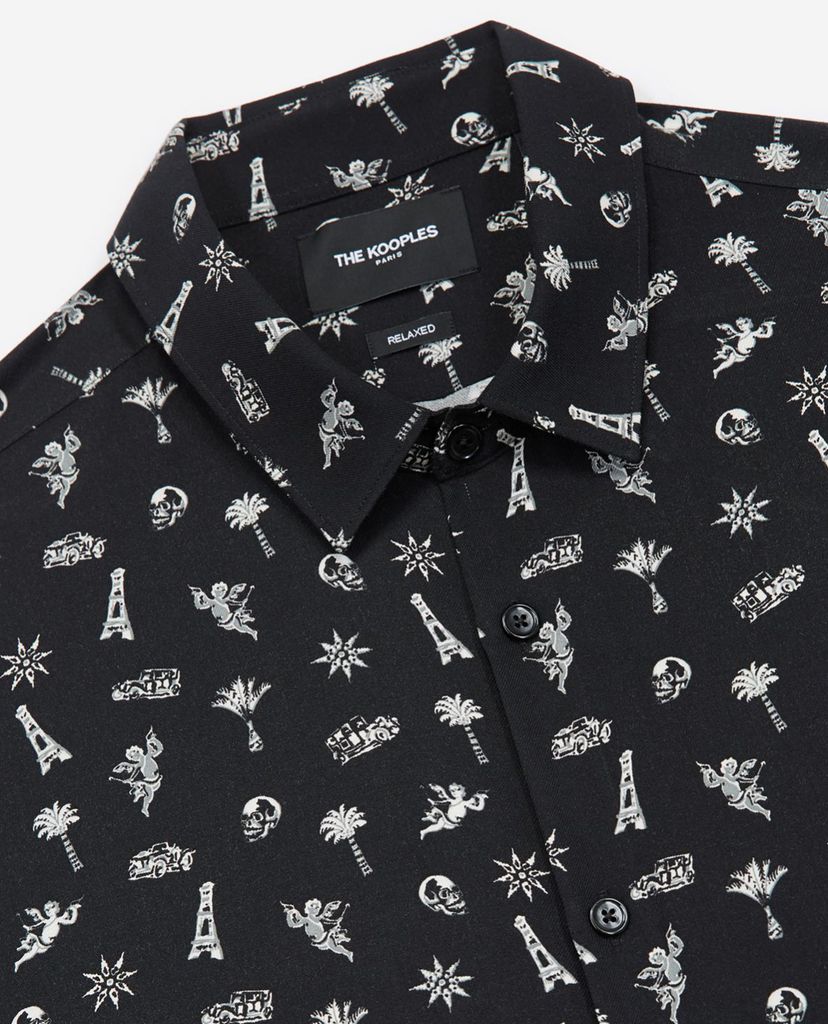 THE KOOPLES - Áo sơ mi nam tay dài Chemise