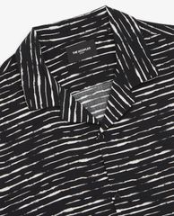 THE KOOPLES - Áo sơ mi nam tay ngắn phom suông Black And White