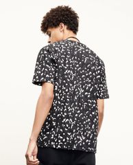 THE KOOPLES - Áo thun nam tay ngắn All Over Cotton Speckles Sport Line