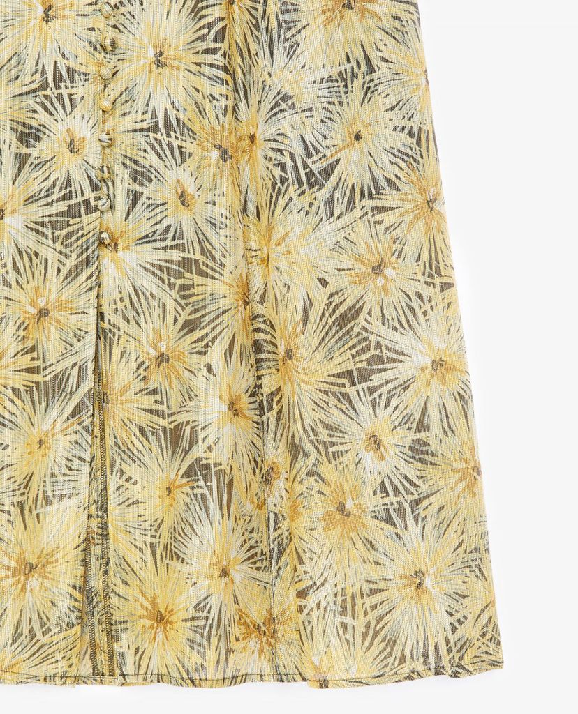 THE KOOPLES - Chân váy midi Golden Motif