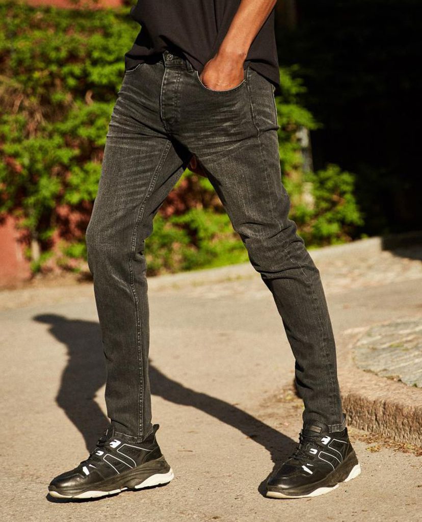 THE KOOPLES - Quần jeans nam denim Dark Black