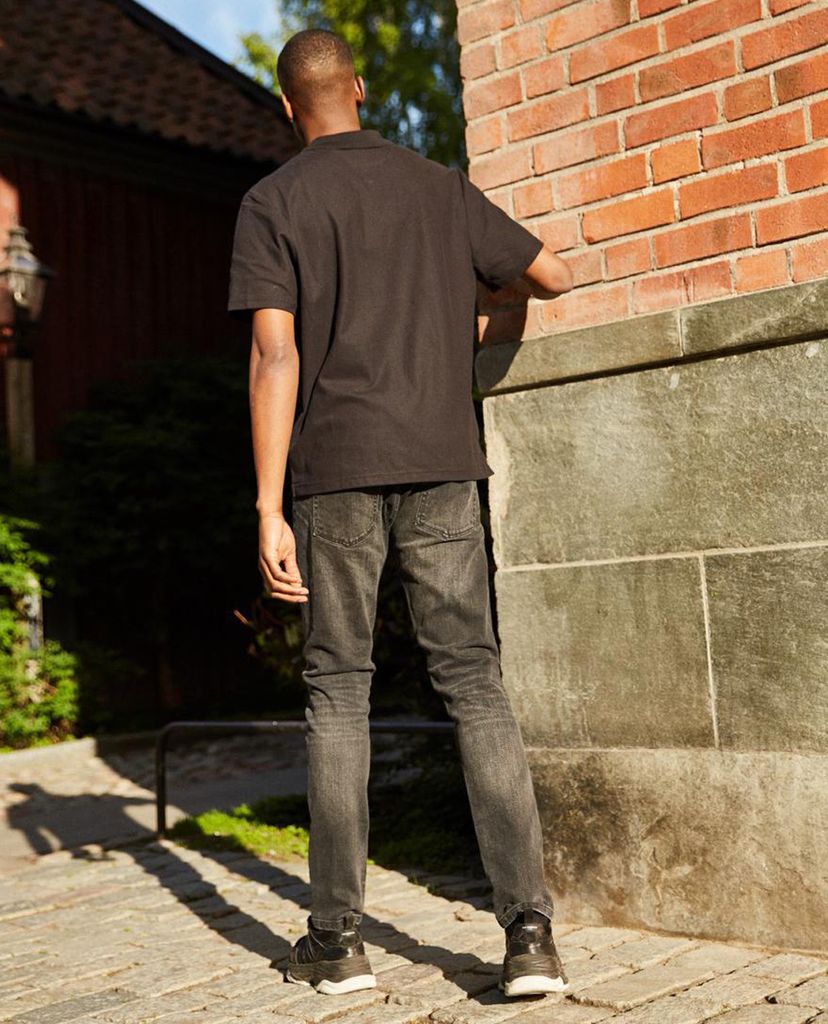 THE KOOPLES - Quần jeans nam denim Dark Black