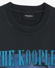 THE KOOPLES - Áo thun nam tay ngắn Faded Black
