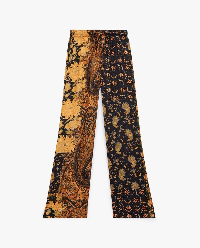 THE KOOPLES - Quần tây nữ ống suông Flowy Straight Leg