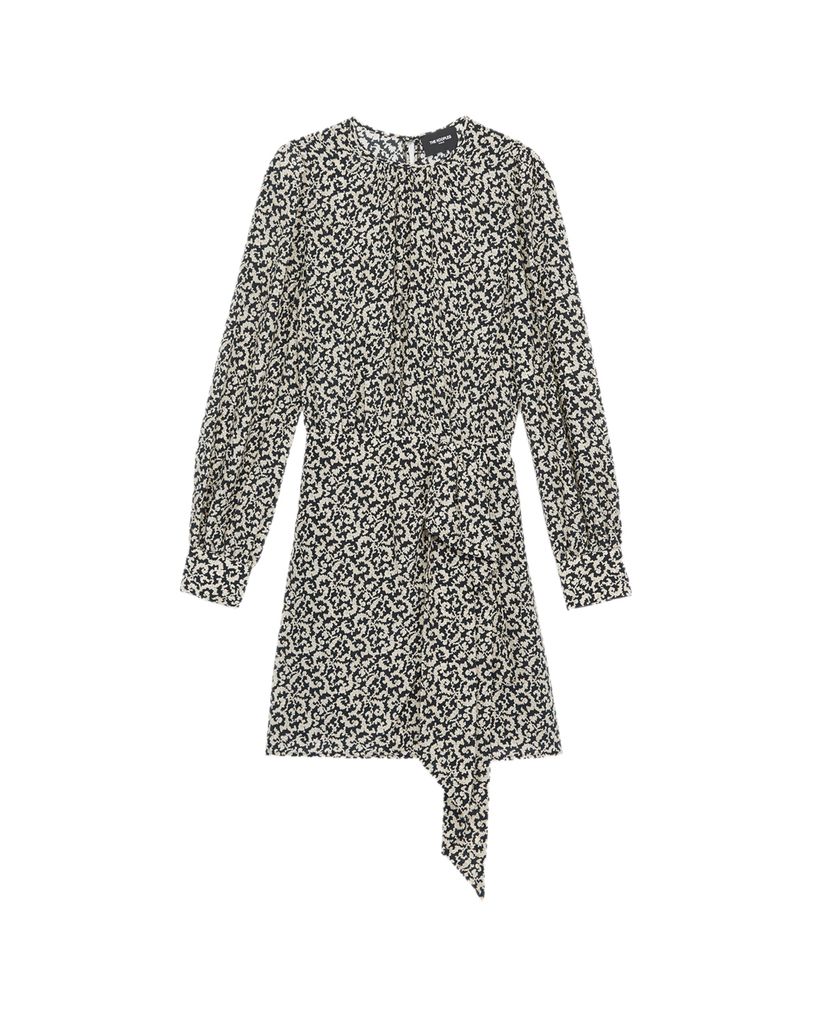 THE KOOPLES - Đầm mini họa tiết rằn ri