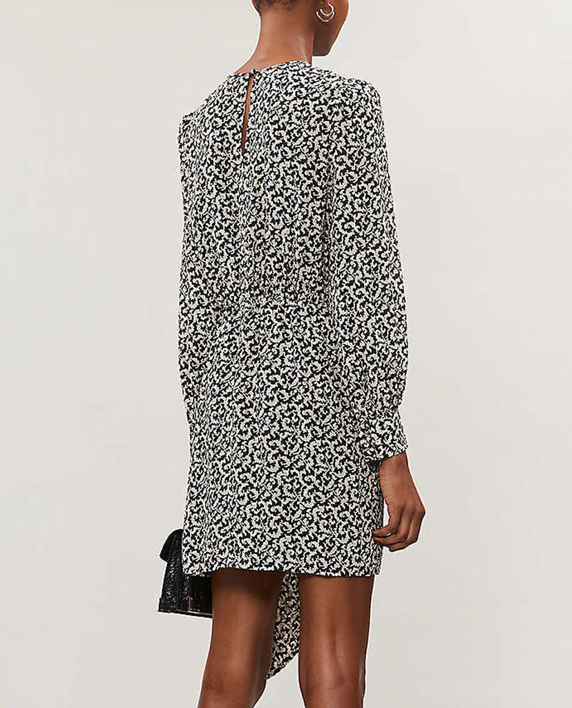 THE KOOPLES - Đầm mini họa tiết rằn ri