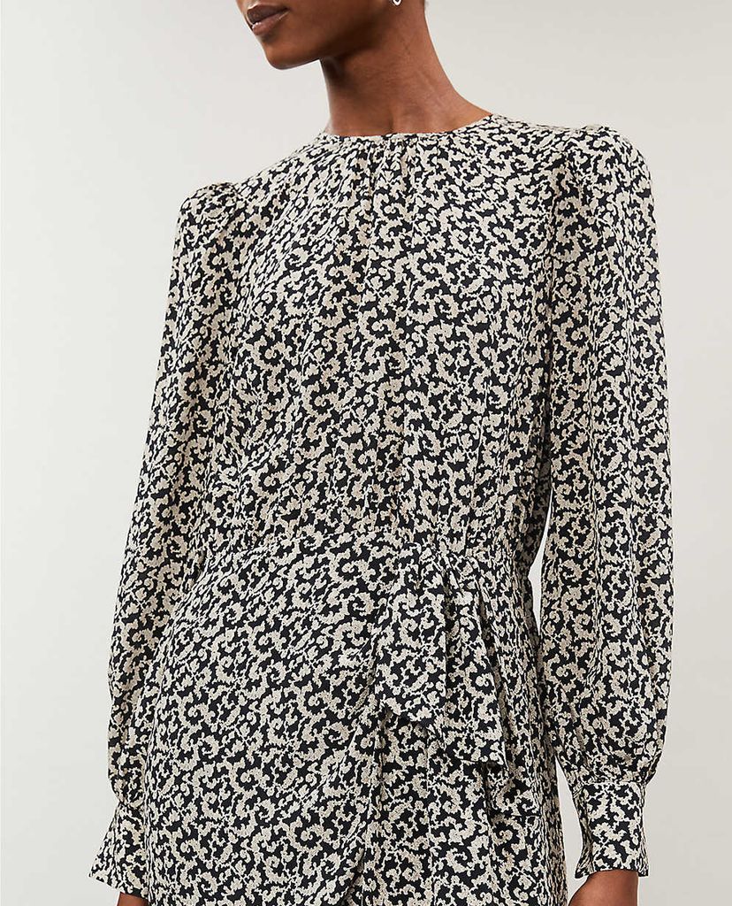THE KOOPLES - Đầm mini họa tiết rằn ri