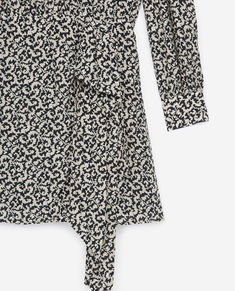 THE KOOPLES - Đầm mini họa tiết rằn ri