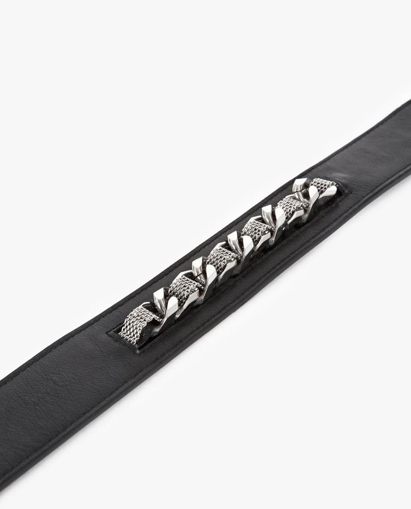 THE KOOPLES - Thắt lưng nữ bản vừa Classic Leather