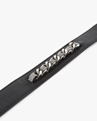 THE KOOPLES - Thắt lưng nữ bản vừa Classic Leather