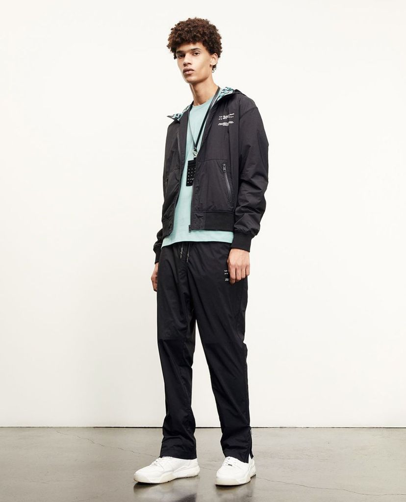 THE KOOPLES - Áo khoác nam tay dài Technical Black